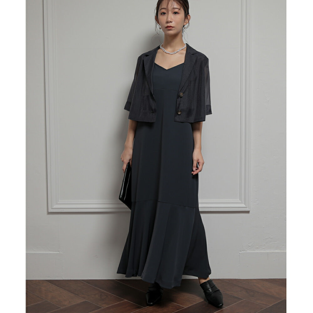 300053 ジャケットアンドマーメイドドレスセットアップ