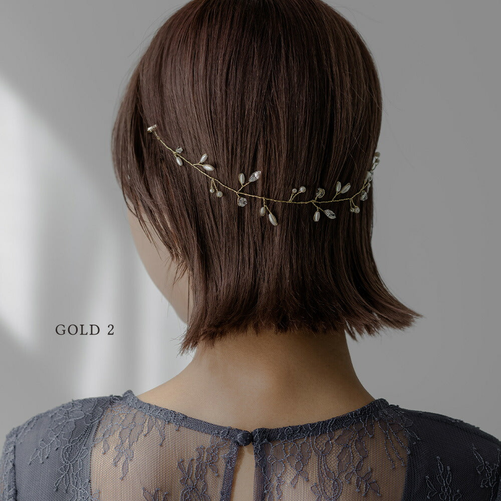 550003 リーフモチーフヘッドドレス