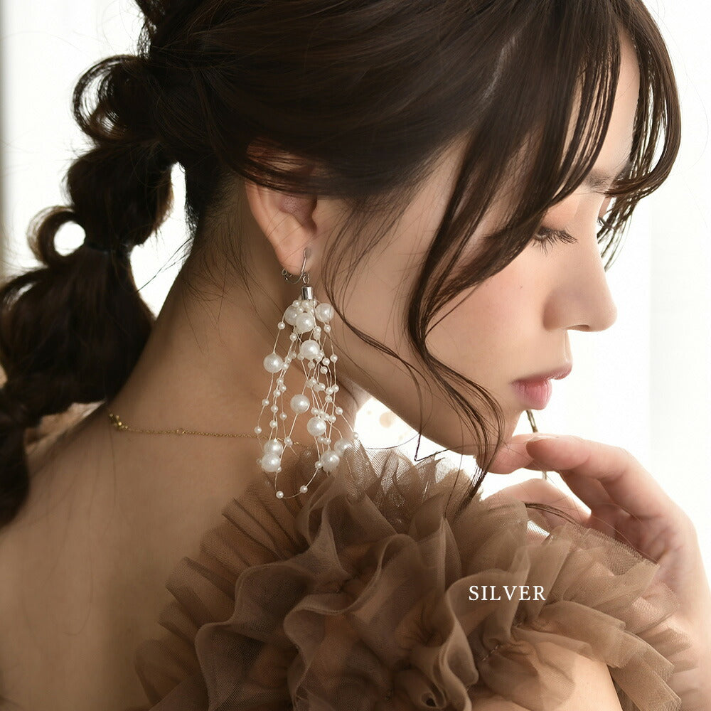 550065 パールシャワーイヤリング