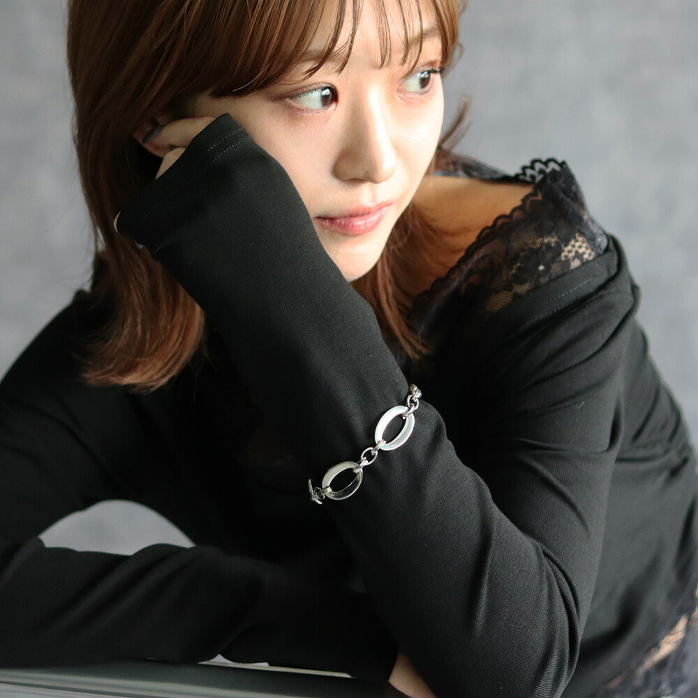 550093 ボリュームチェーンブレスレット