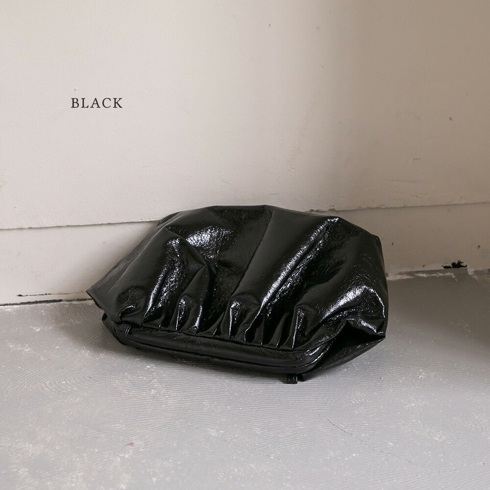 900024 メタリックがま口クラウドショルダーバッグ