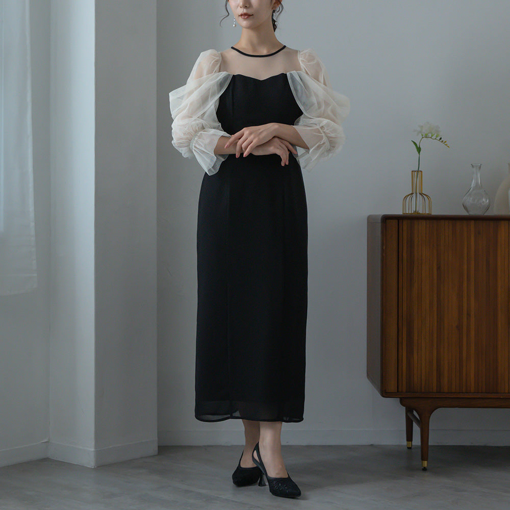 160cm B82cm  W59cm H83cm 骨格ウェーブ【Mサイズ着用】