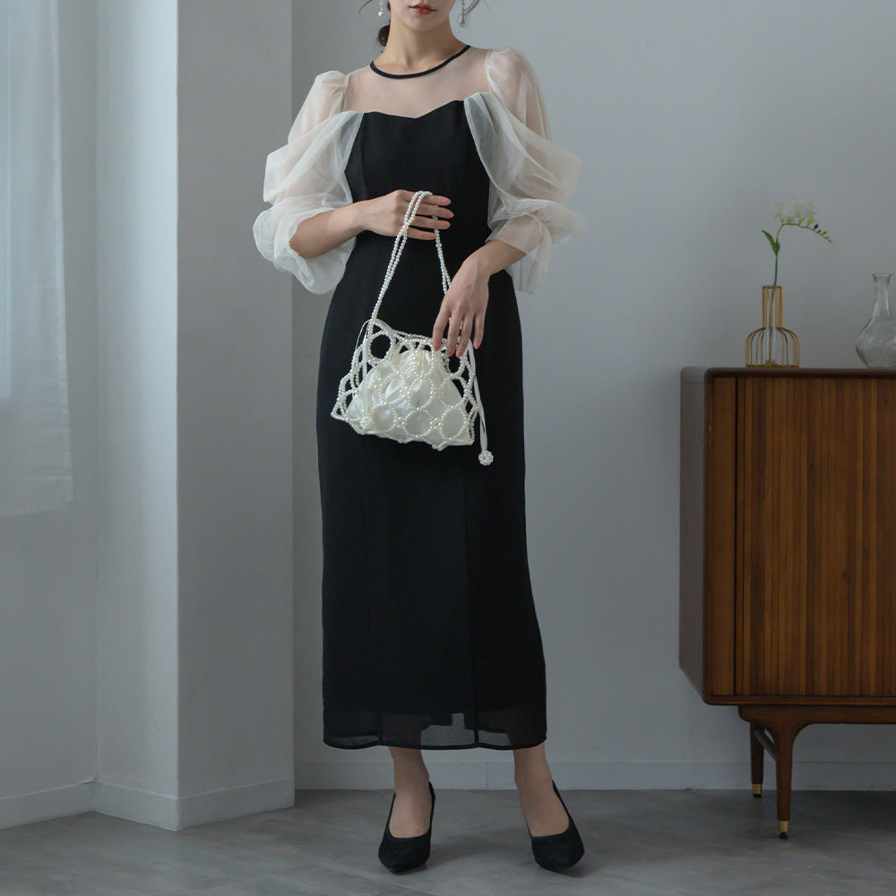 160cm B82cm  W59cm H83cm 骨格ウェーブ【Mサイズ着用】