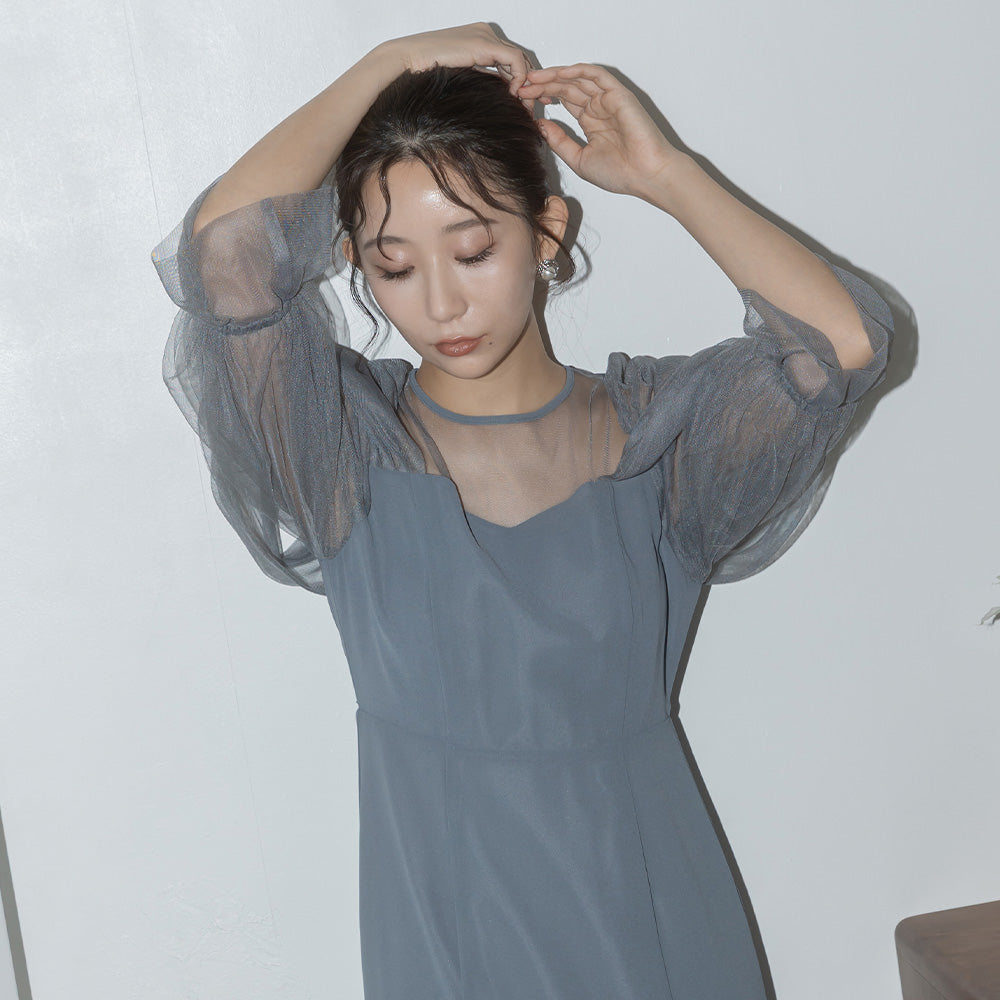 160cm B82cm  W59cm H83cm 骨格ウェーブ【Mサイズ着用】