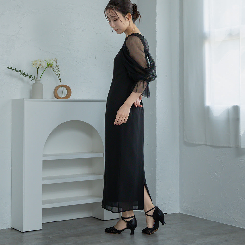 160cm B82cm  W59cm H83cm 骨格ウェーブ【Mサイズ着用】