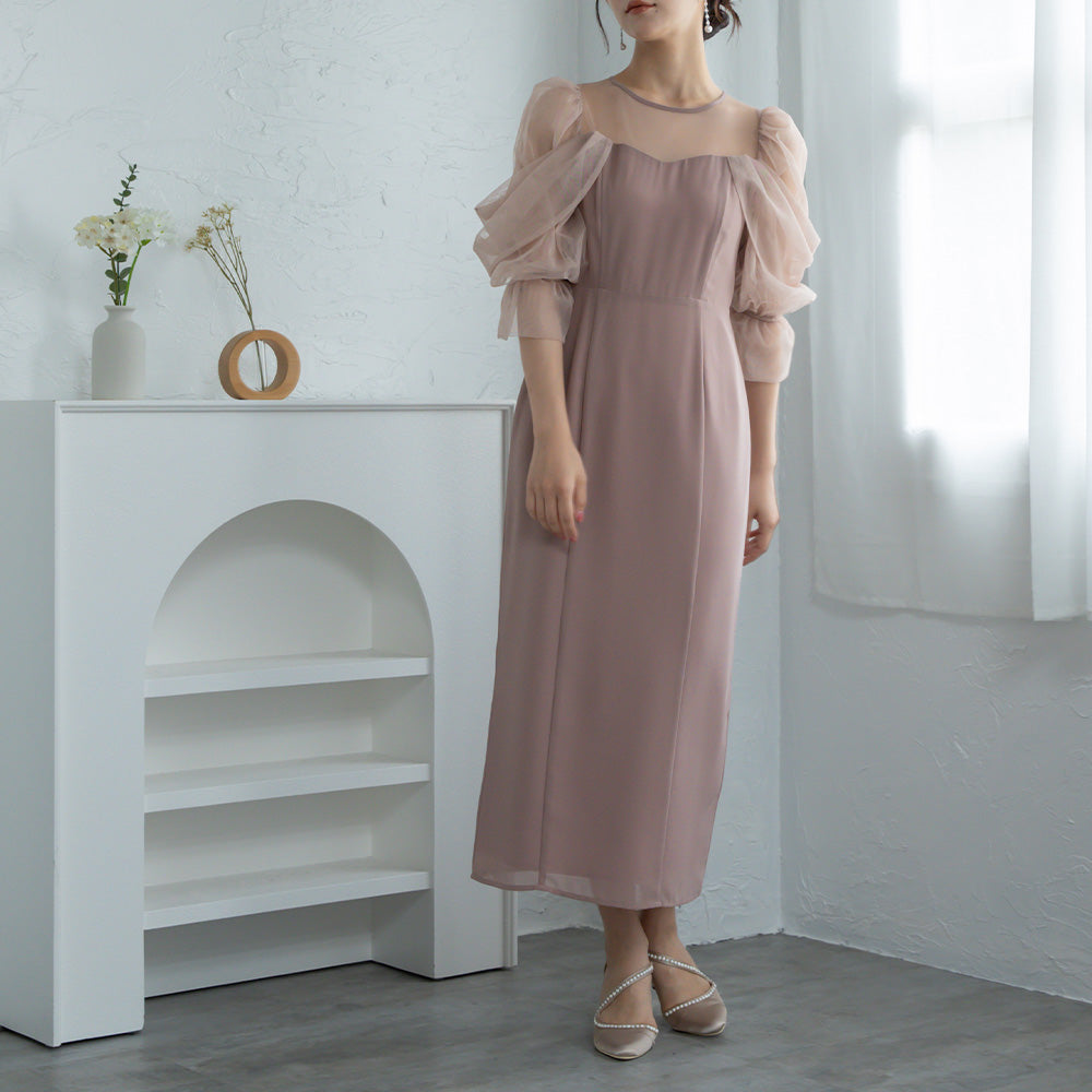 160cm B82cm  W59cm H83cm 骨格ウェーブ【Mサイズ着用】