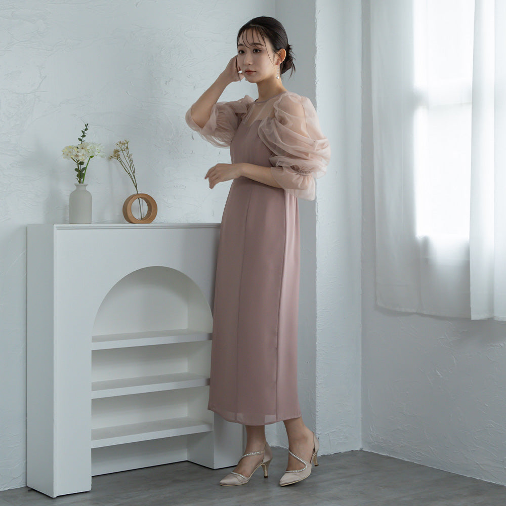 160cm B82cm  W59cm H83cm 骨格ウェーブ【Mサイズ着用】