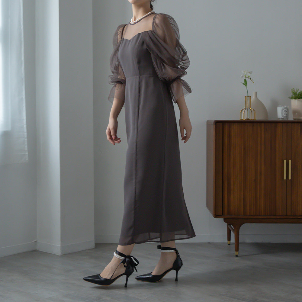 160cm B82cm  W59cm H83cm 骨格ウェーブ【Mサイズ着用】