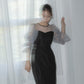 160cm B82cm  W59cm H83cm 骨格ウェーブ【Mサイズ着用】