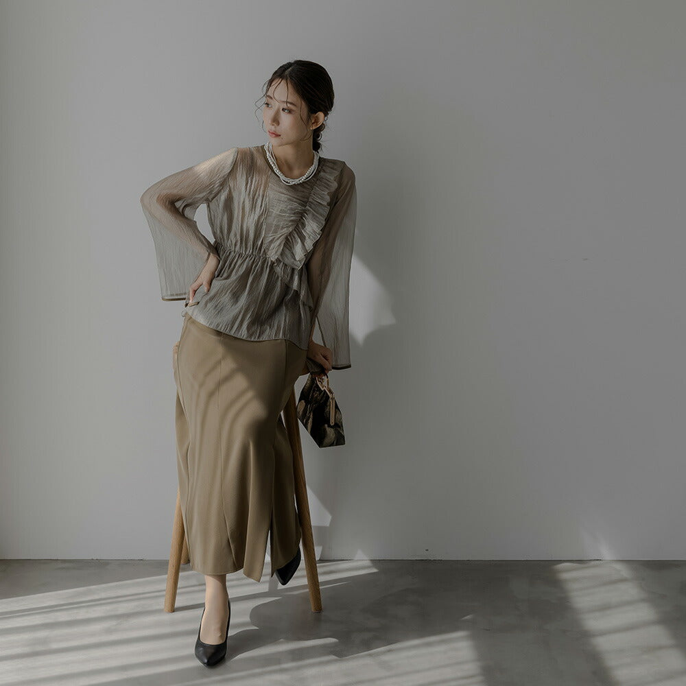 epic day　エピックデイ　楊柳フリルトップス＆キャミソールドレス 300167 楊柳フリルトップス＆キャミソールドレス – gravity