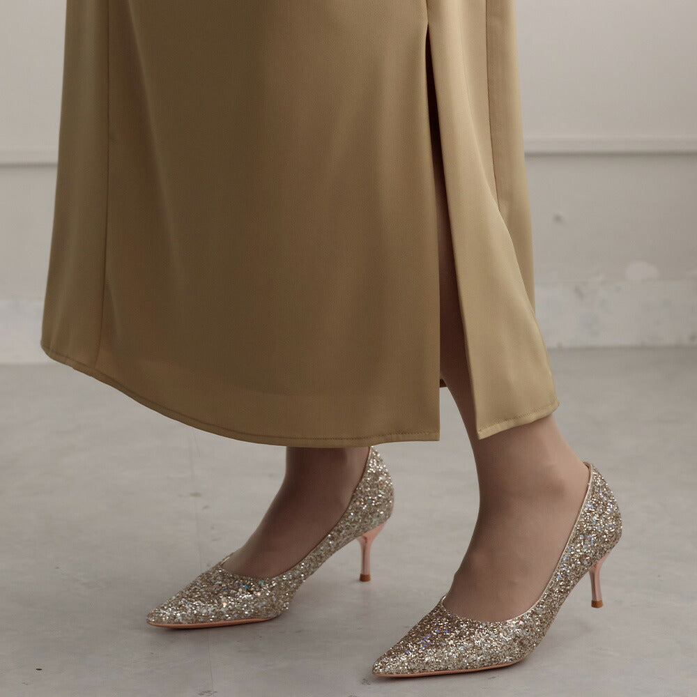 300174 シアーラッフルドレス