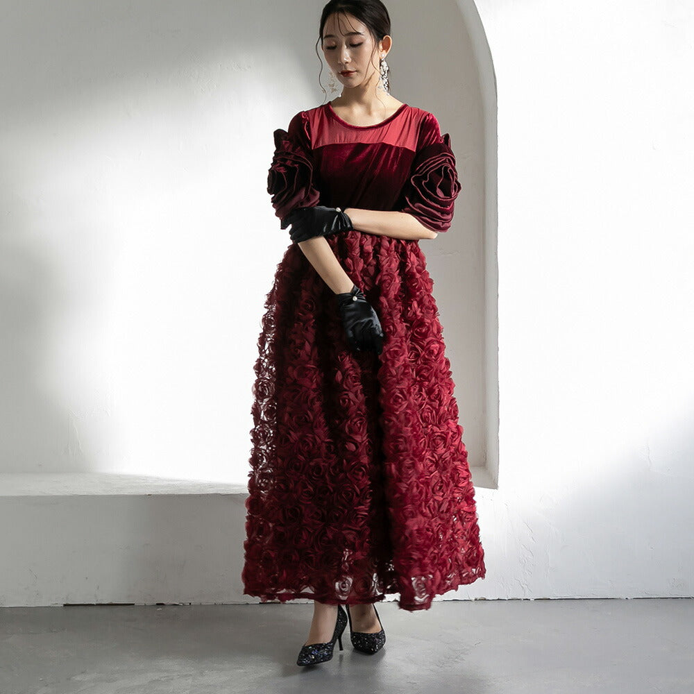 300194 ロマンティックローズベロアドレス