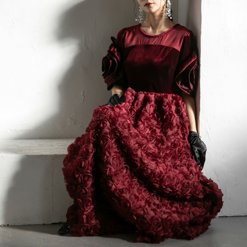 300194 ロマンティックローズベロアドレス