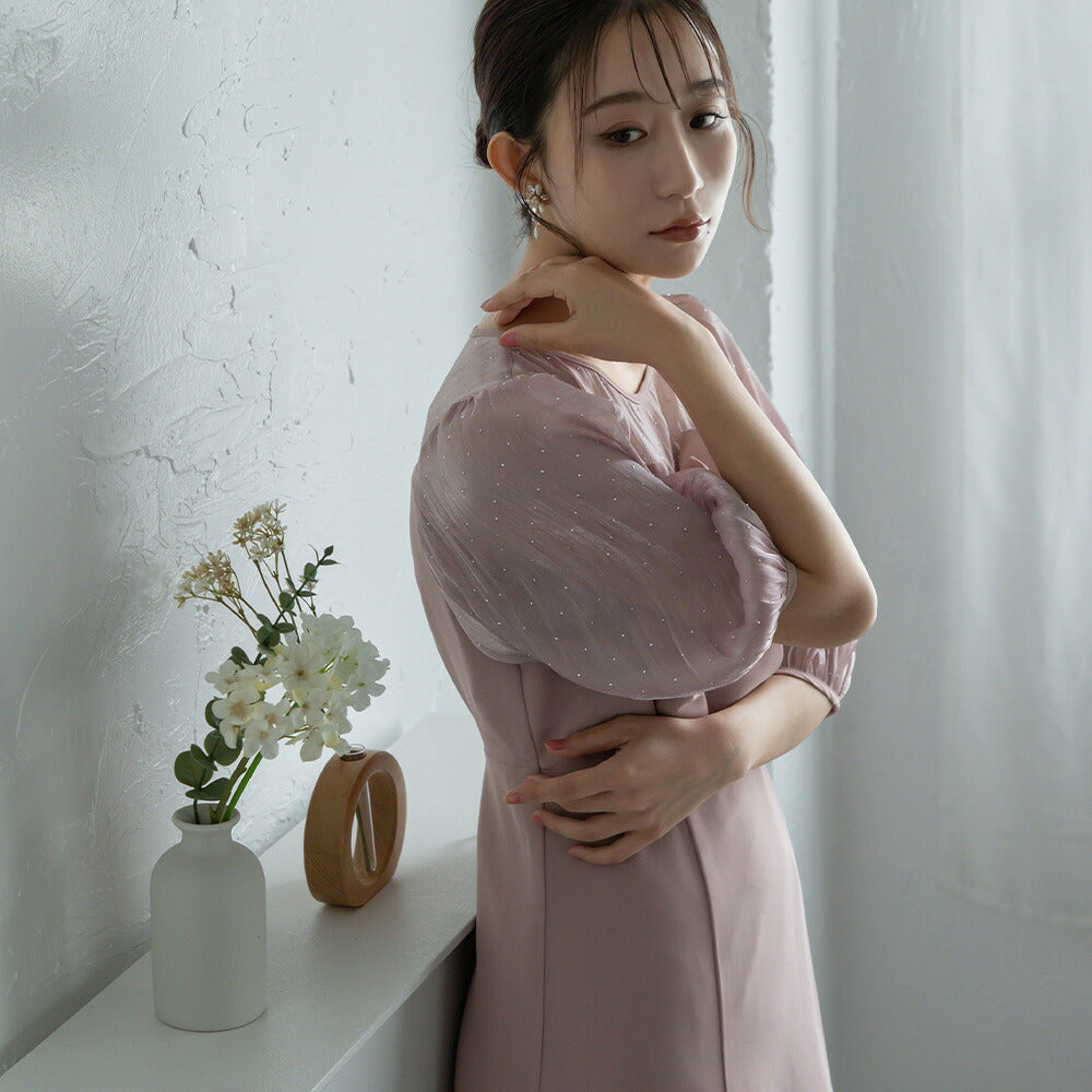 身長160cm／バスト82cm／ウエスト59cm／ヒップ83cm 骨格ウェーブ【Mサイズ着用】