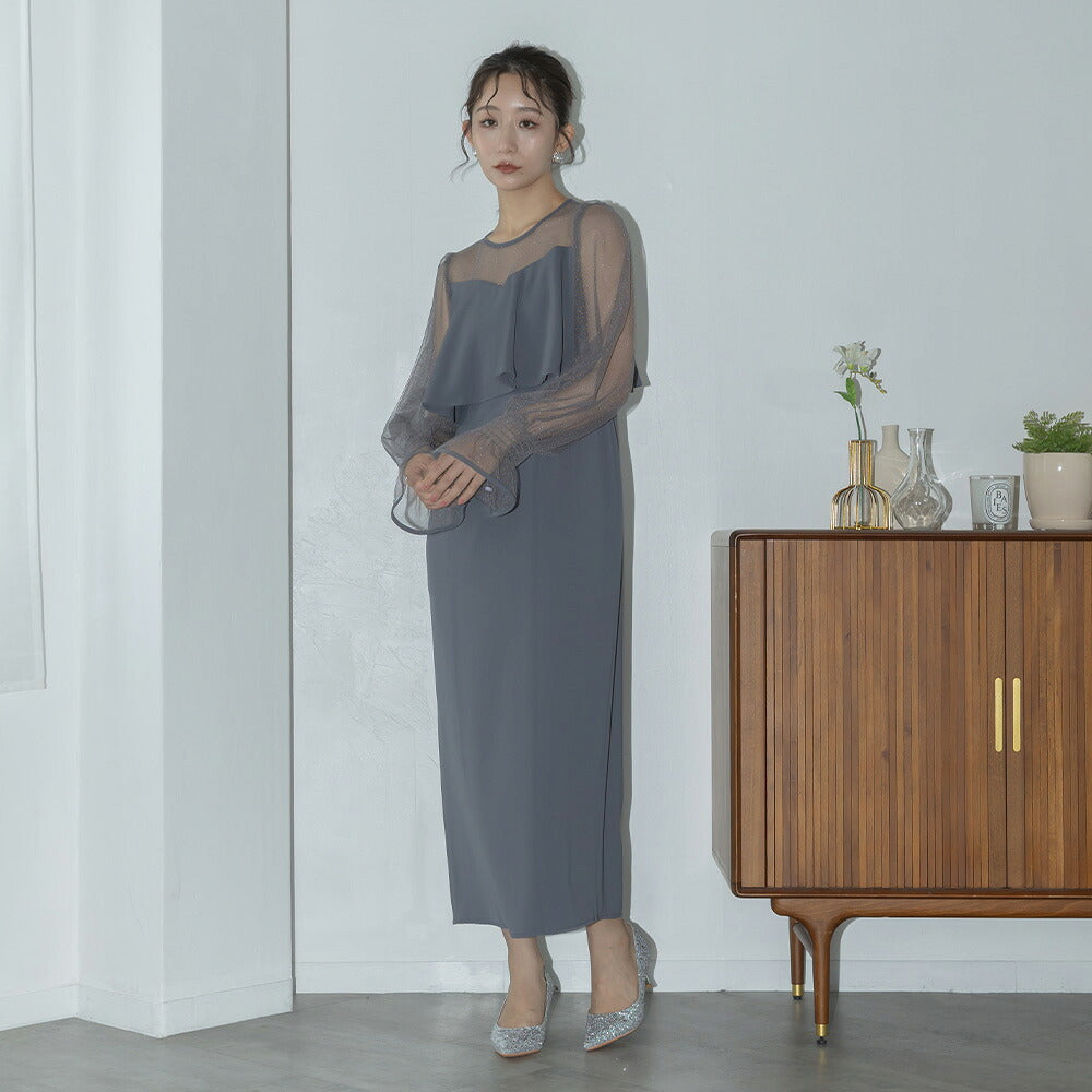 身長160cm／バスト82cm／ウエスト59cm／ヒップ83cm 骨格ウェーブ【Mサイズ着用】