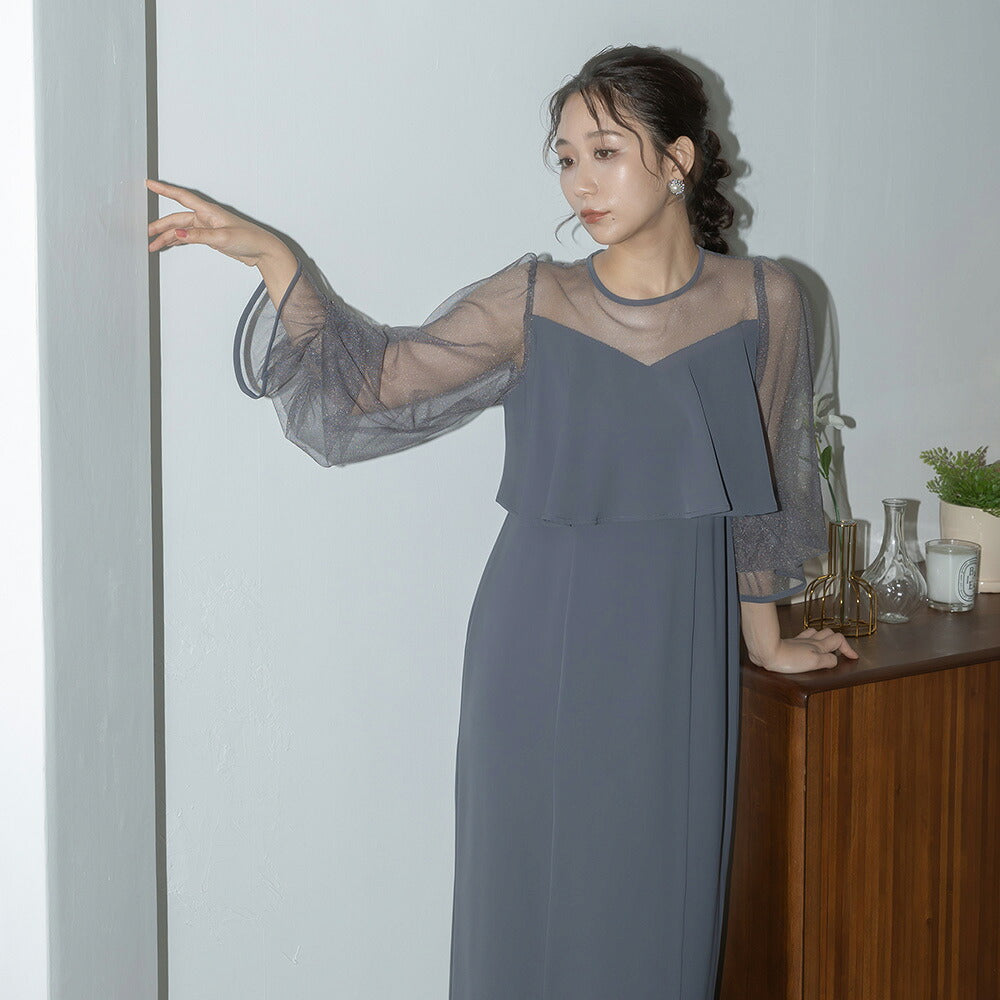 身長160cm／バスト82cm／ウエスト59cm／ヒップ83cm 骨格ウェーブ【Mサイズ着用】