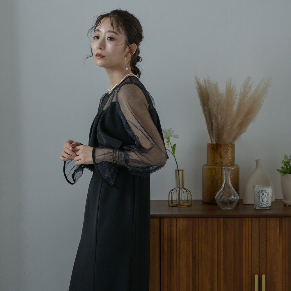 身長160cm／バスト82cm／ウエスト59cm／ヒップ83cm 骨格ウェーブ【Mサイズ着用】