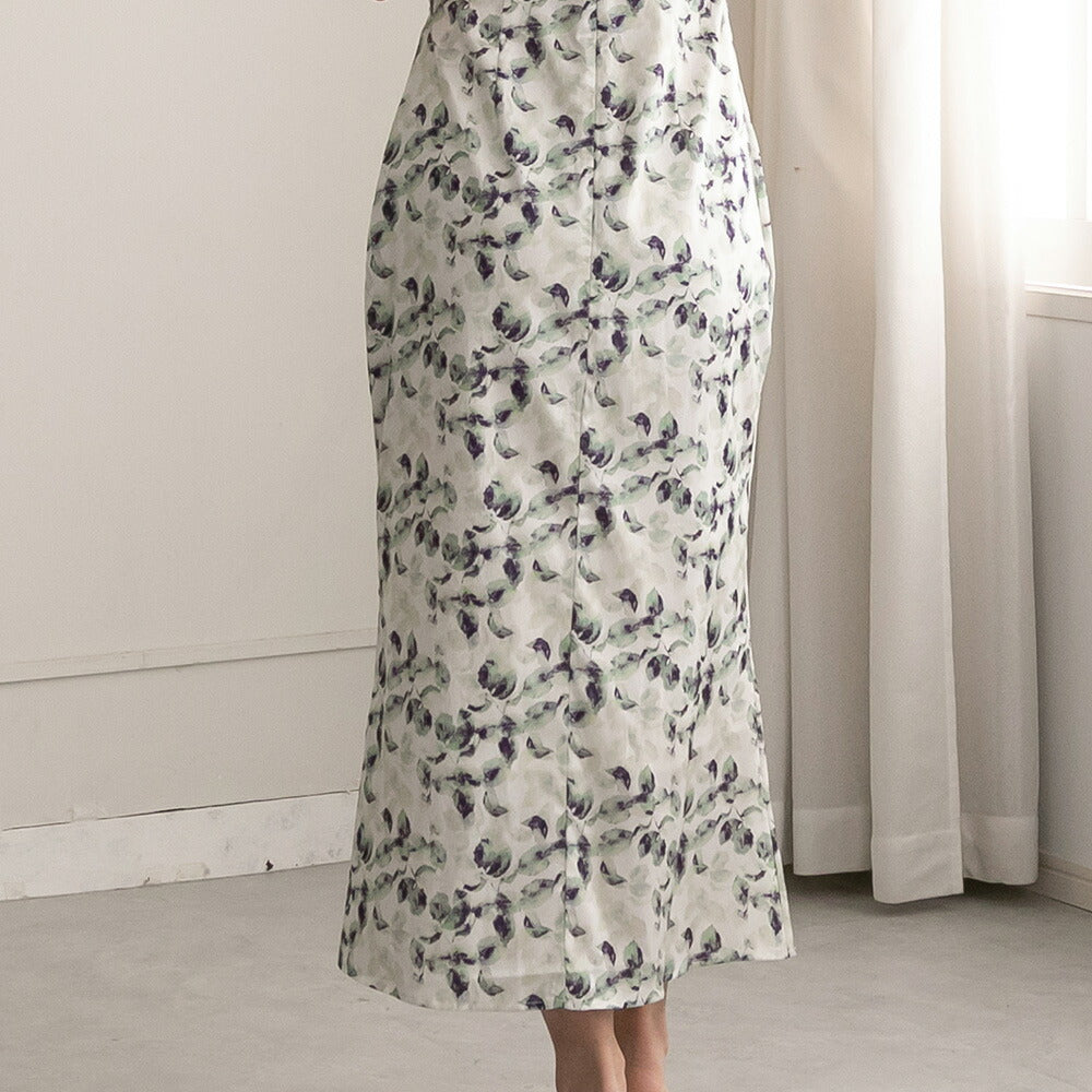 330020 ハートレーストリミングワンピース