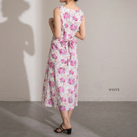 330022 コットンフラワーワンピース