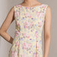 330022 コットンフラワーワンピース
