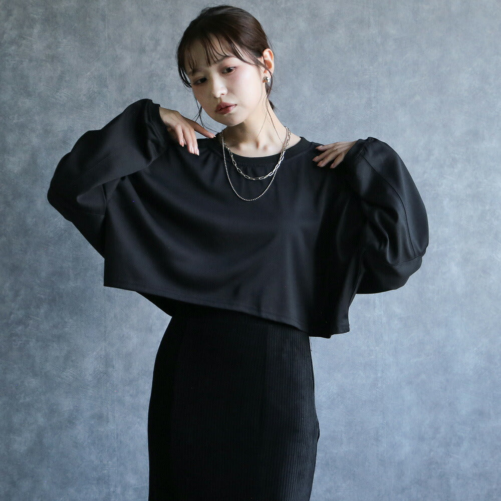 330080 クロップドビッグロンT