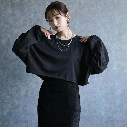 330080 クロップドビッグロンT