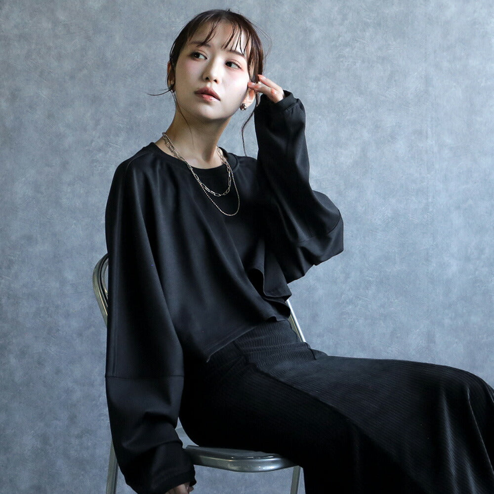 330080 クロップドビッグロンT