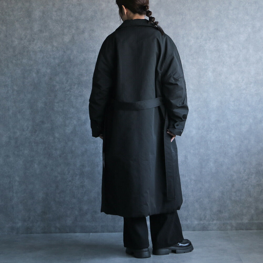 330087 スタンドカラーモンスターコート