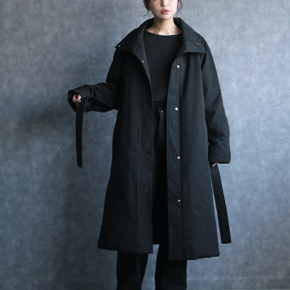 330087 スタンドカラーモンスターコート