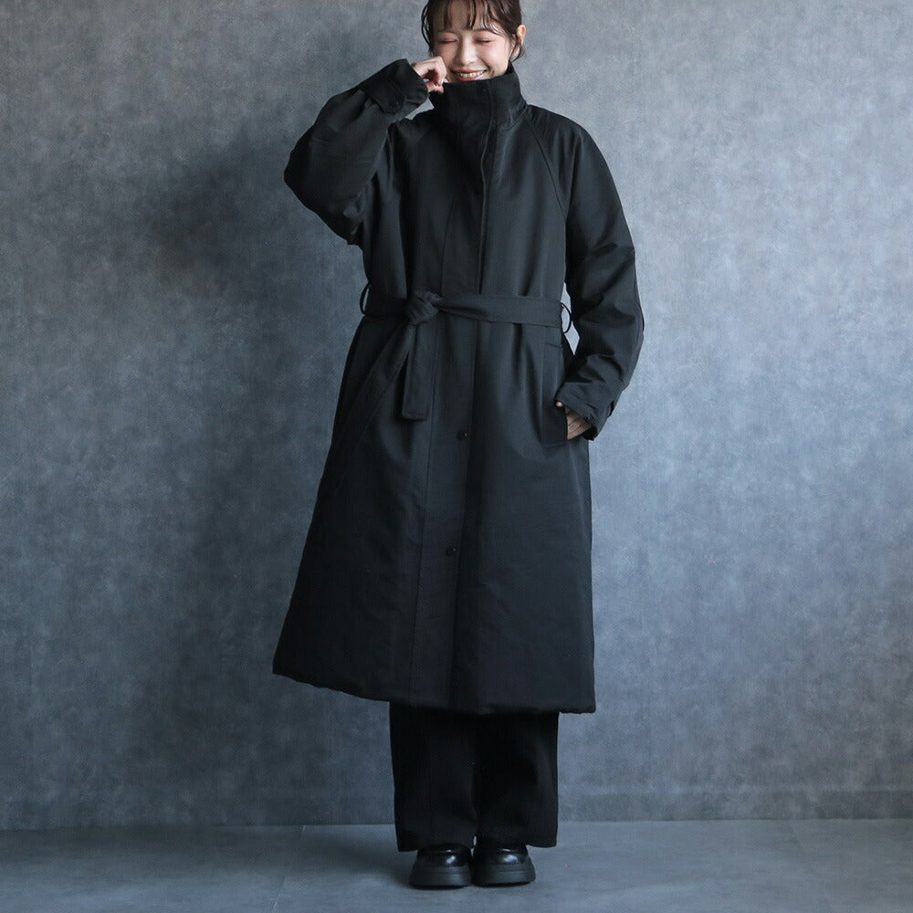 330087 スタンドカラーモンスターコート