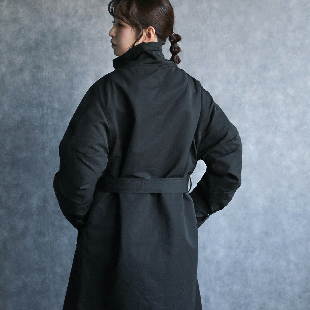 330087 スタンドカラーモンスターコート