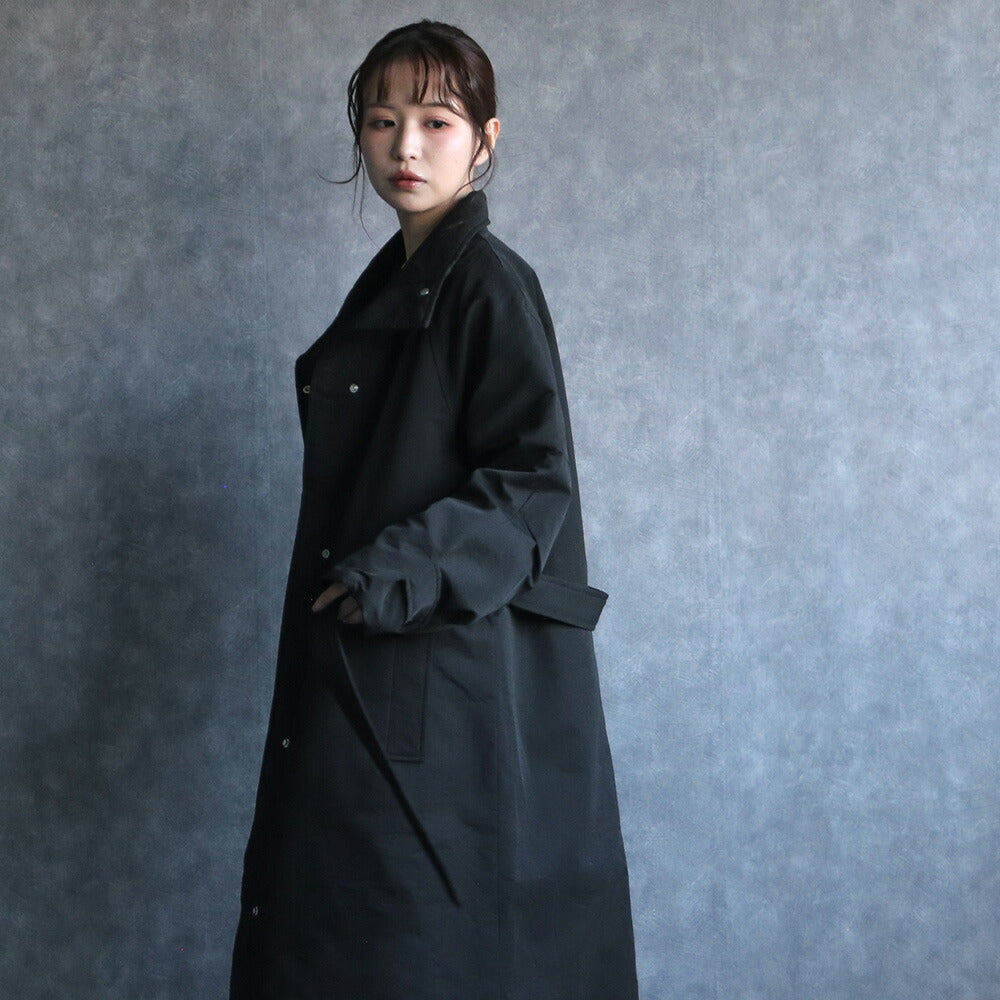 330087 スタンドカラーモンスターコート