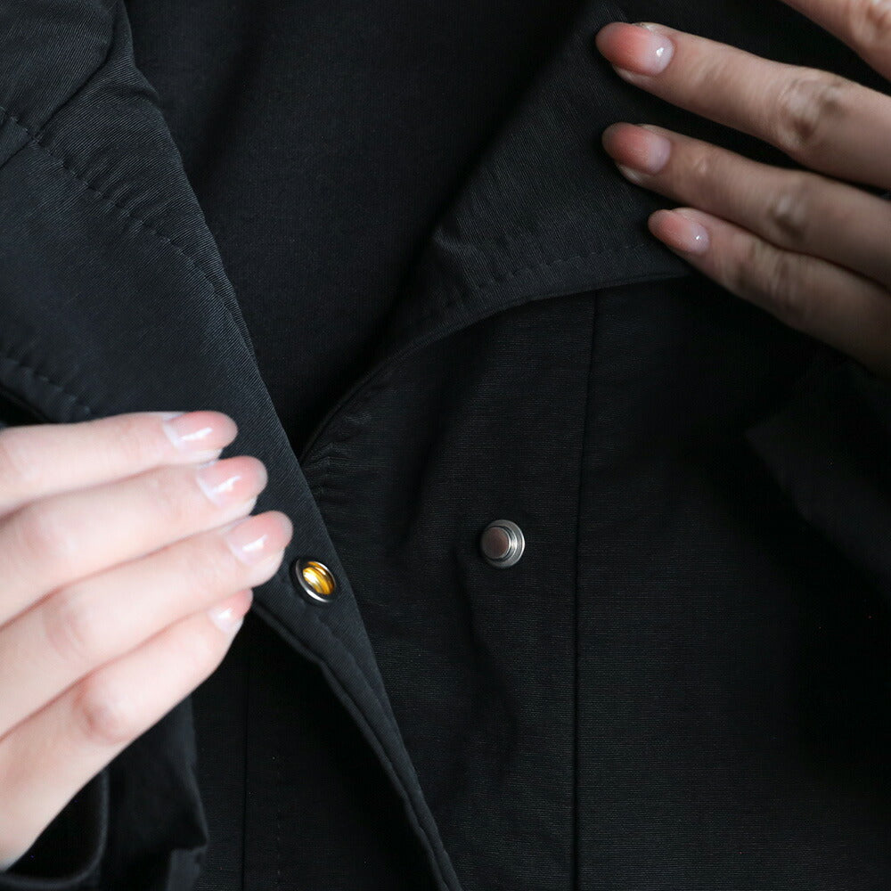 330087 スタンドカラーモンスターコート