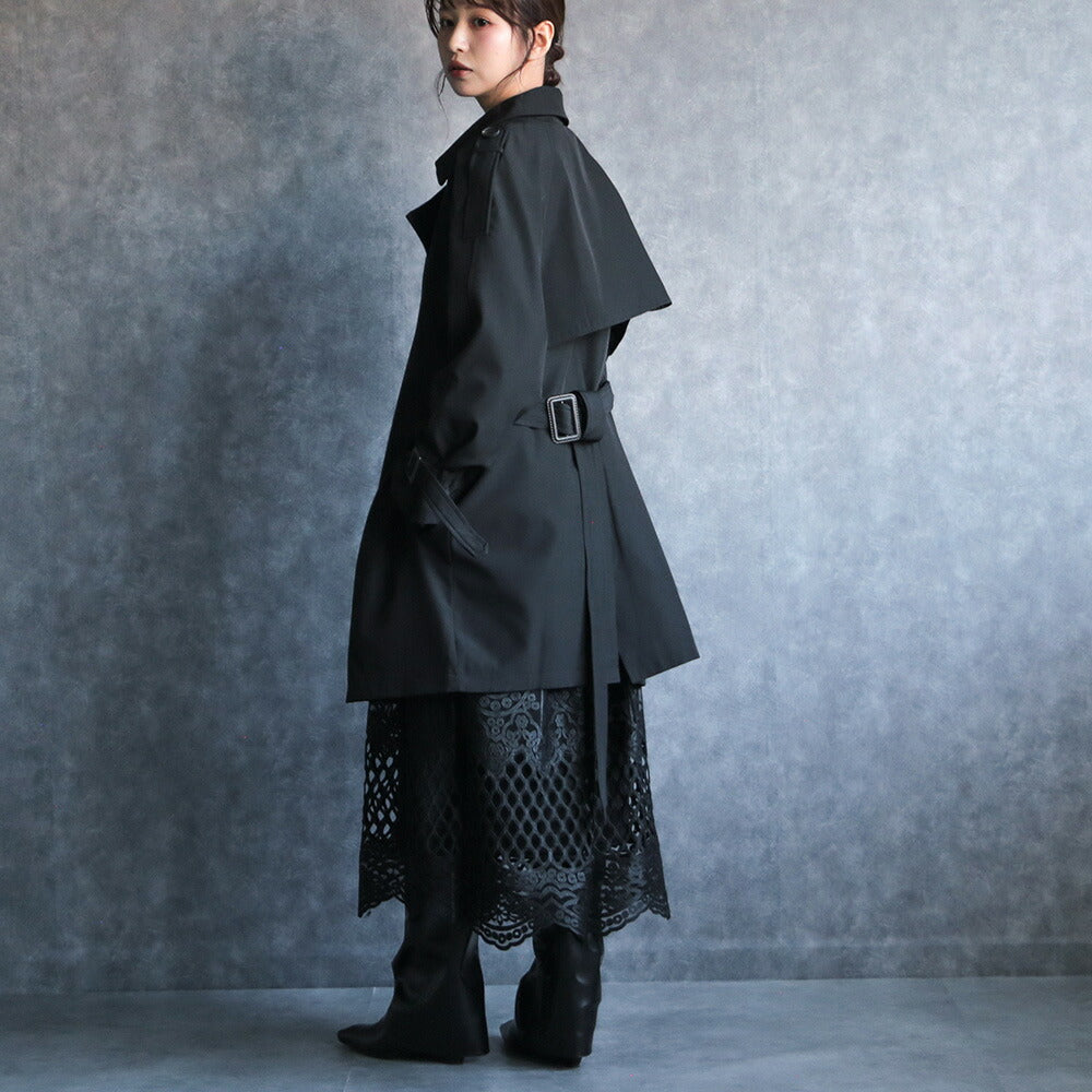 330094 キャンディースリーブトレンチコート