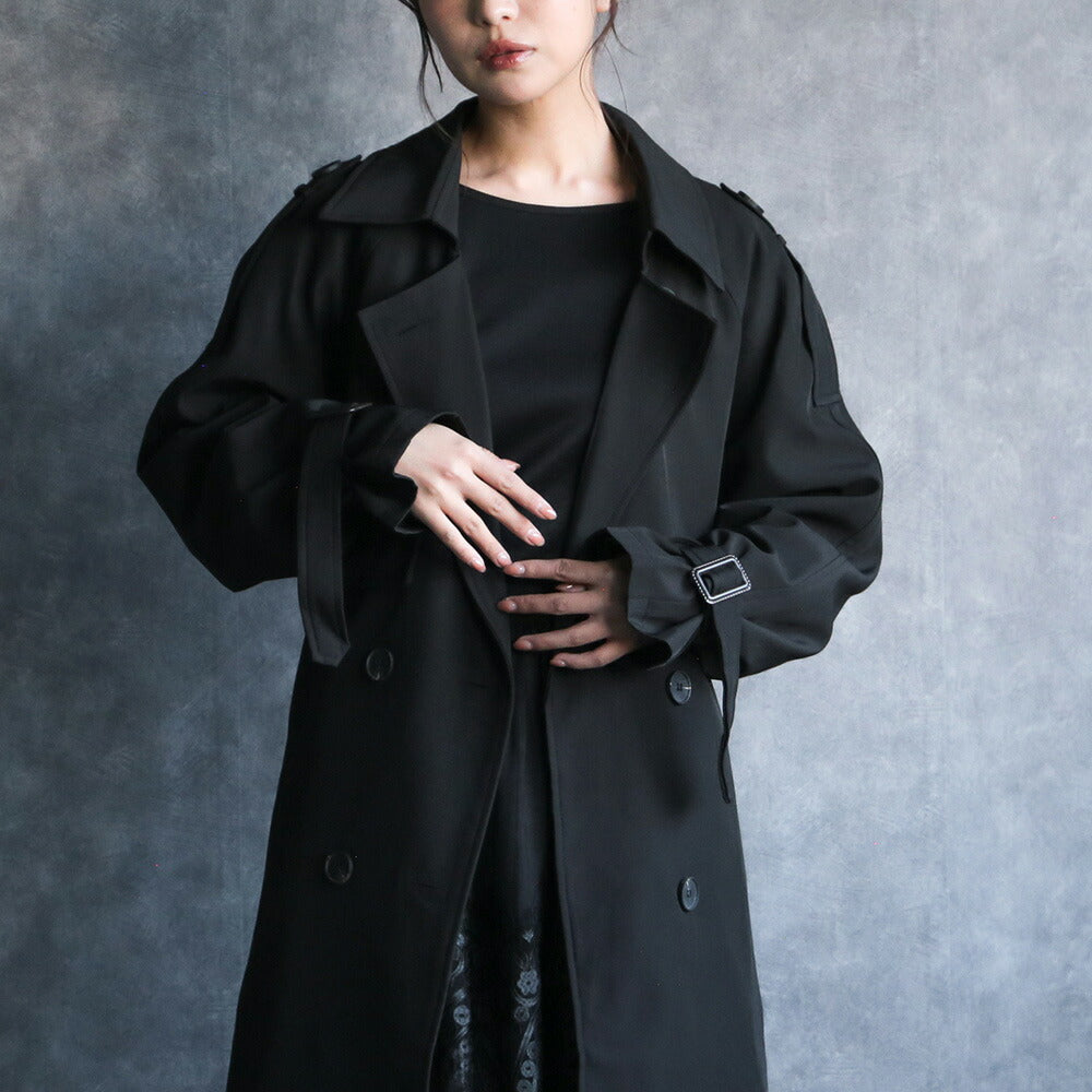 330094 キャンディースリーブトレンチコート