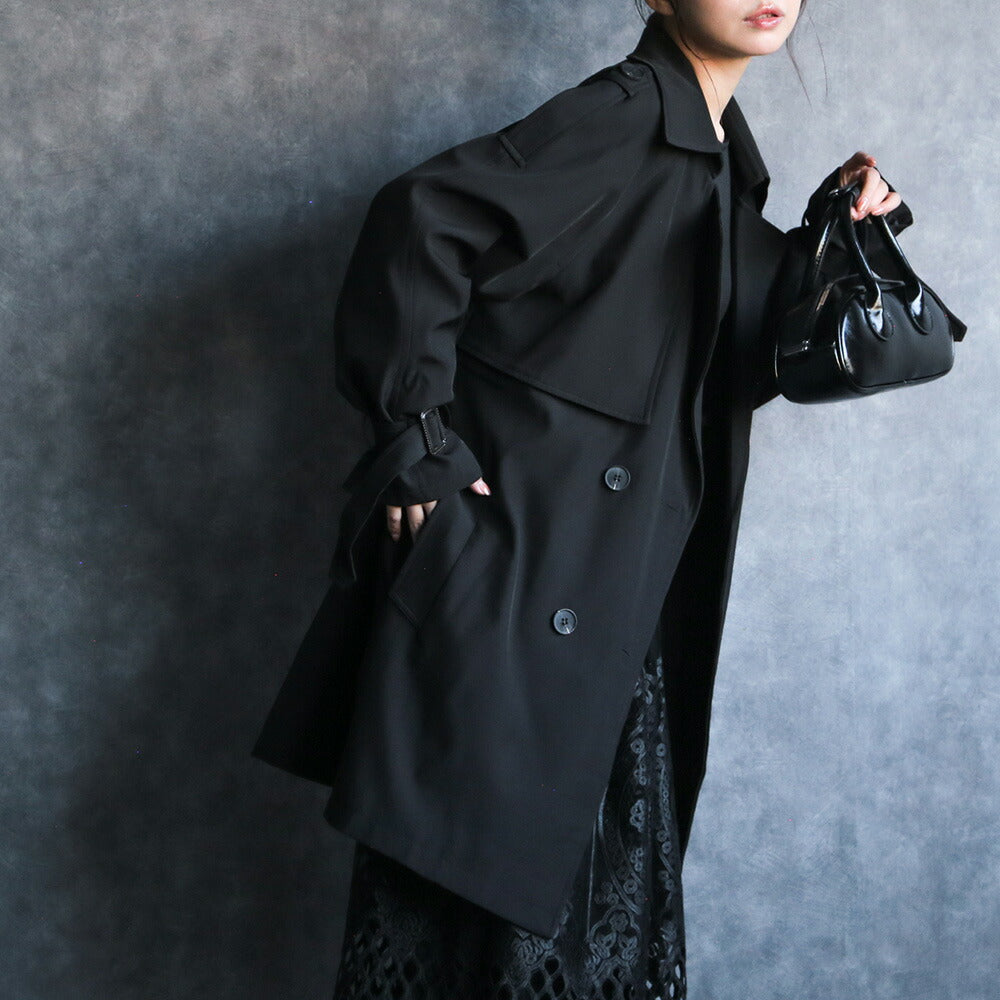 330094 キャンディースリーブトレンチコート