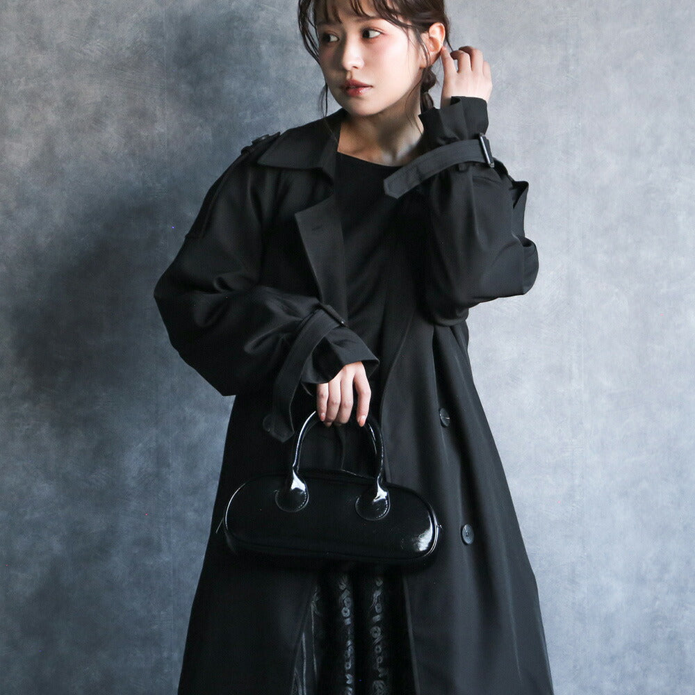 330094 キャンディースリーブトレンチコート