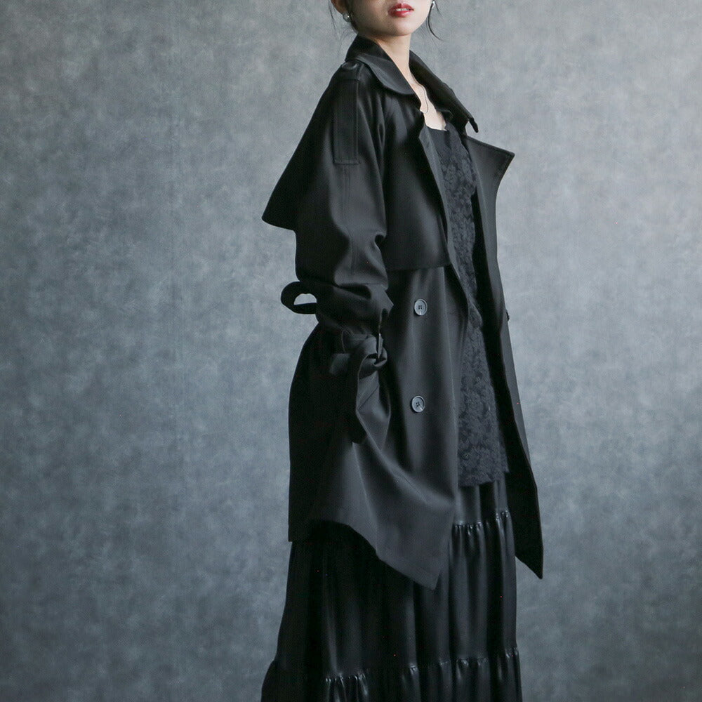 330094 キャンディースリーブトレンチコート