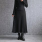 330108 リブニットメローフレアスカート