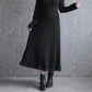 330108 リブニットメローフレアスカート