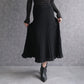 330108 リブニットメローフレアスカート