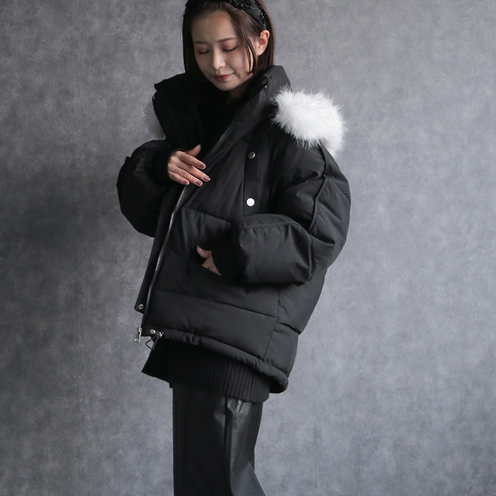 330110 ボリュームエコダウンジャケット