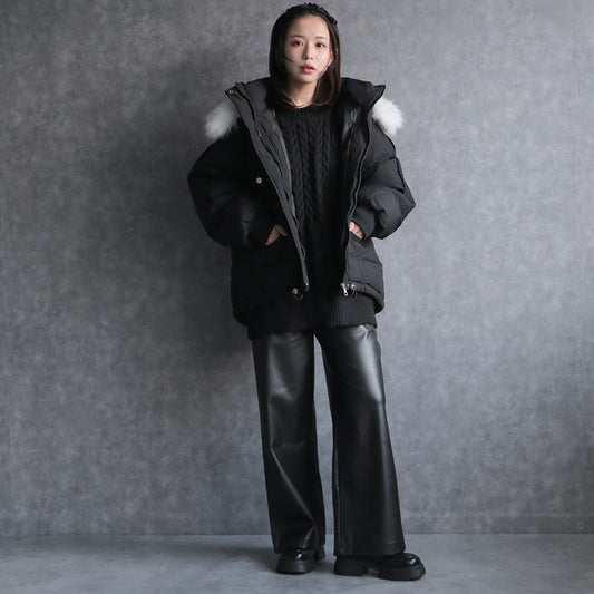 330110 ボリュームエコダウンジャケット