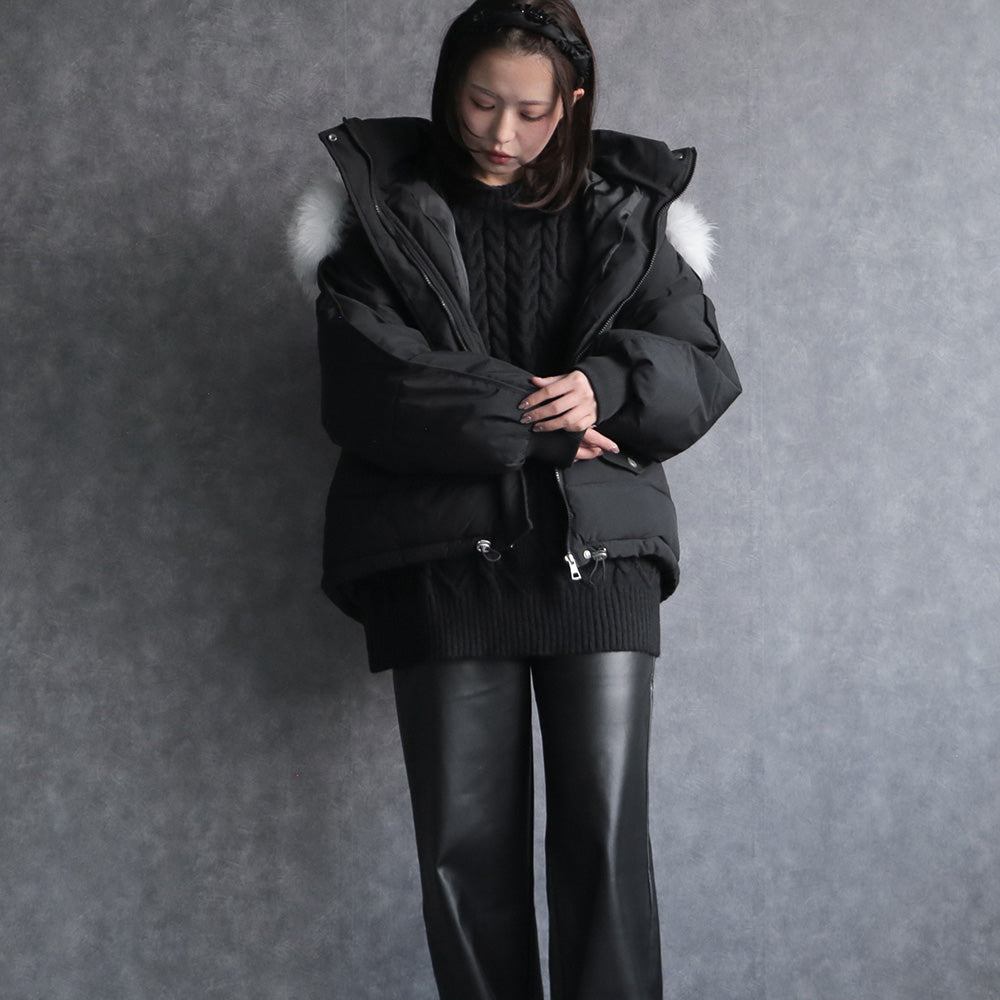 330110 ボリュームエコダウンジャケット