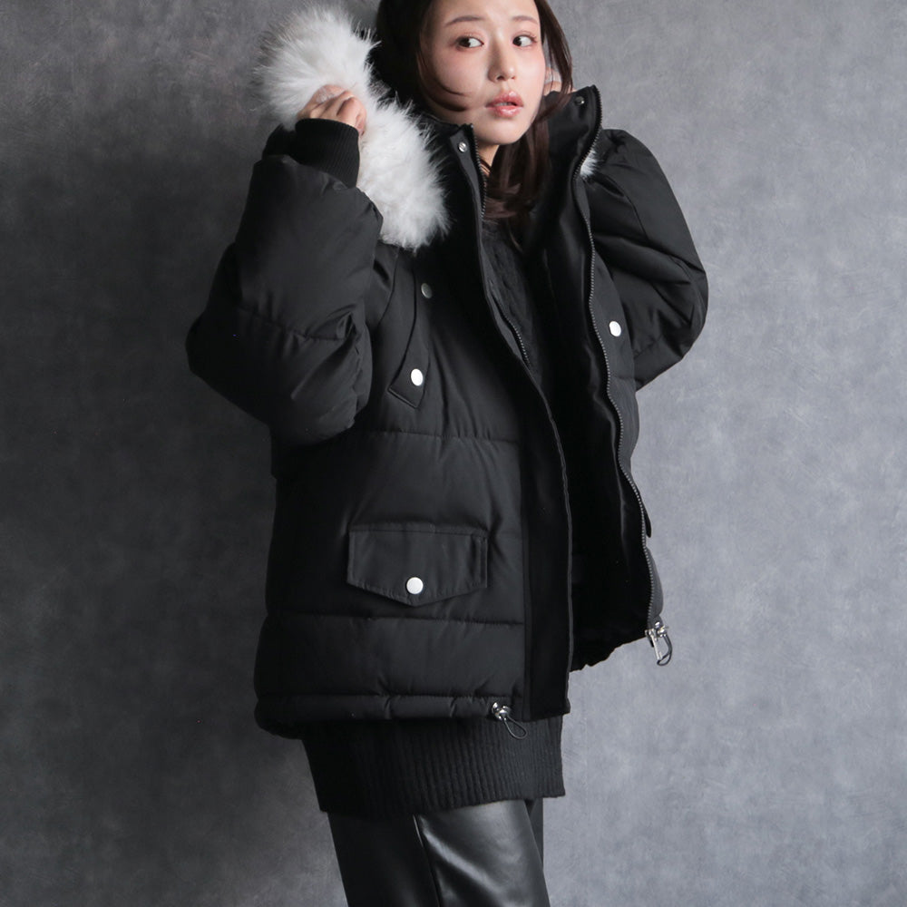 330110 ボリュームエコダウンジャケット