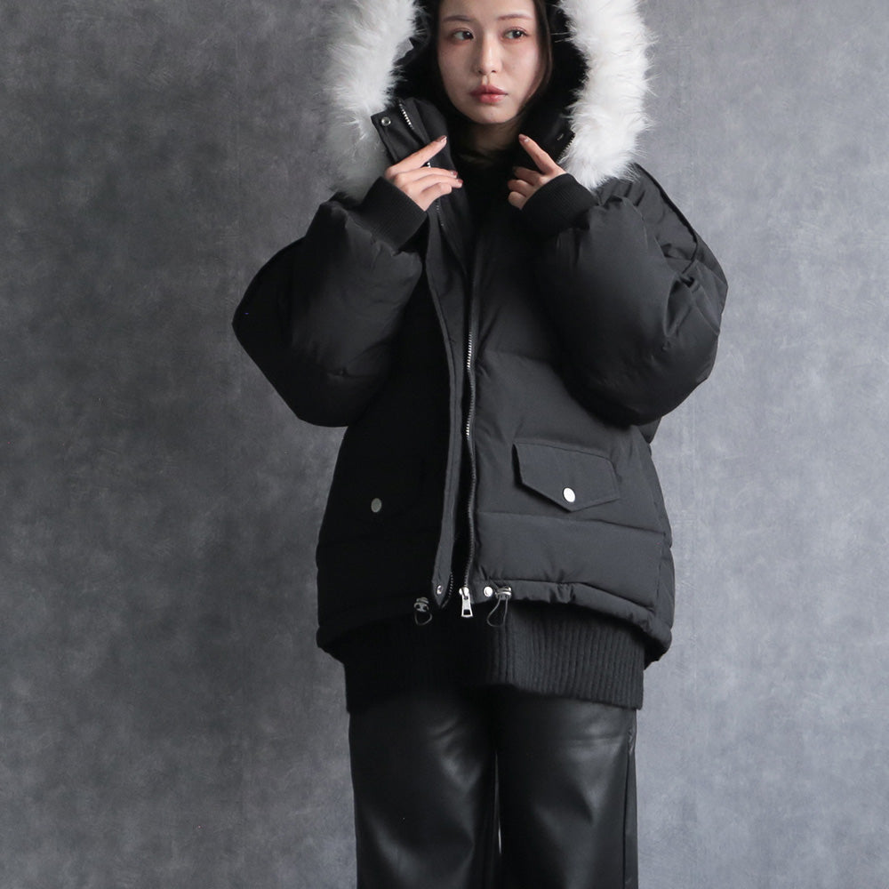 330110 ボリュームエコダウンジャケット