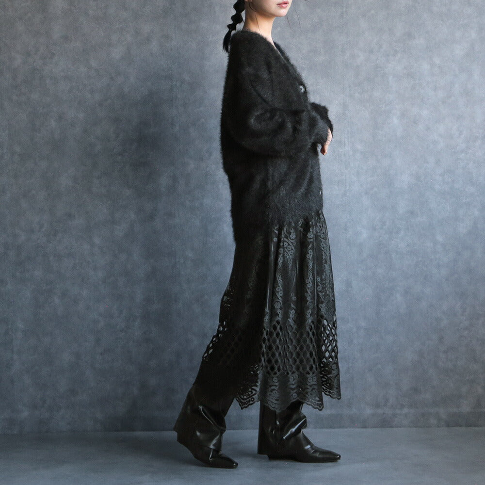 440012 ルーズフィットモードロングブーツ