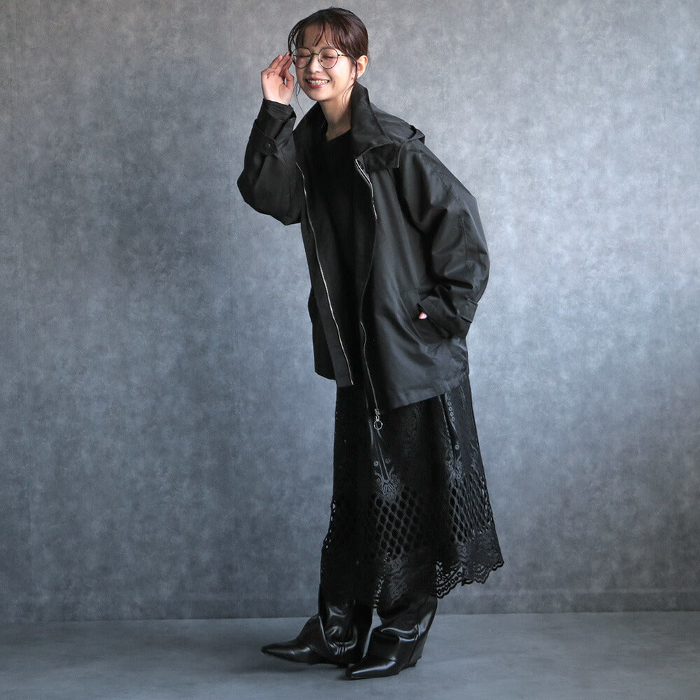 440012 ルーズフィットモードロングブーツ