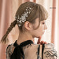 550055 フラワークリスタルヘアクリップ