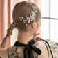 550055 フラワークリスタルヘアクリップ